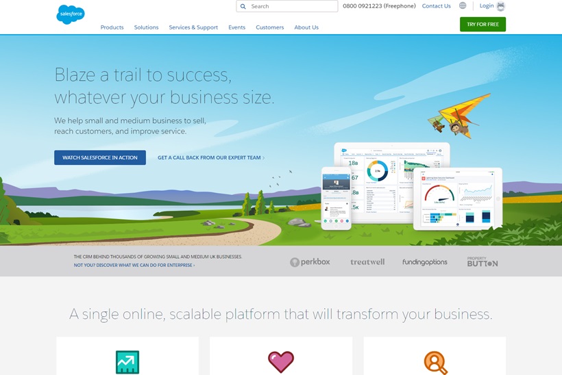 CRM Specialist Salesforce to Acquire Software Developer ClickSoftware