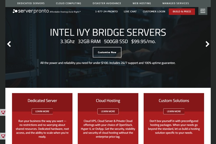 Dedicated Server and Cloud Hosting Provider ServerPronto Meets Significant Milestone