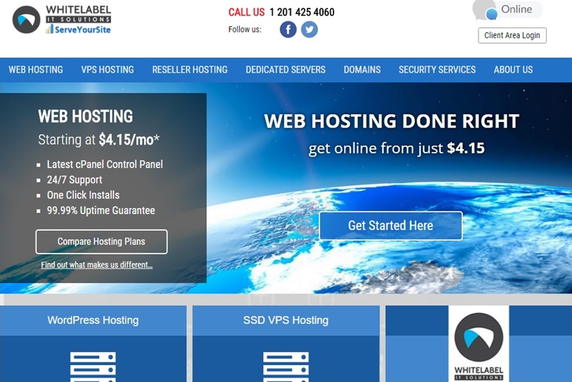Data Center Services Provider Whitelabel ITSolutions Offers New “Unlimited” Plans Through its ServeYourSite Hosting Brand