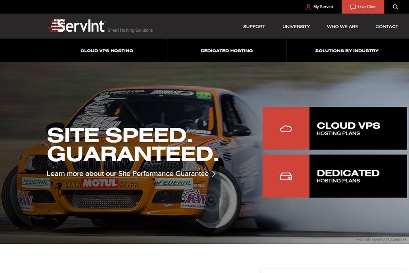 Managed Cloud Hosting Provider ServInt Launches New Website Design