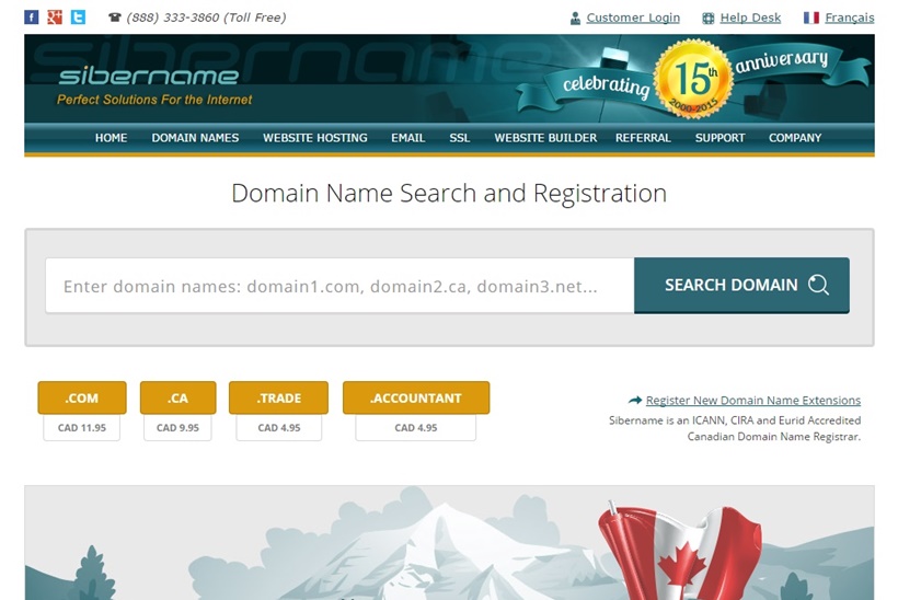 Domain Name Provider Sibername.com Extends Referral Program