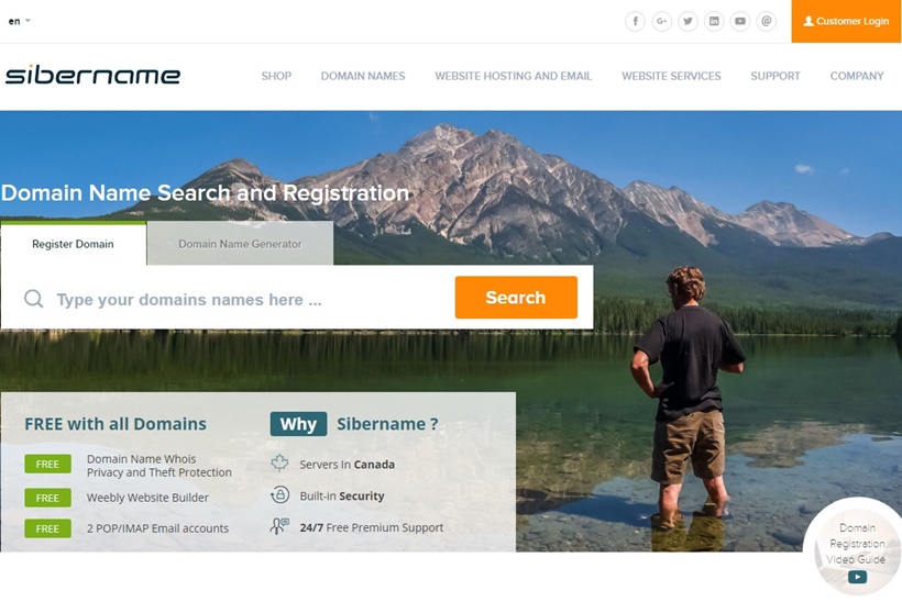 Canadian Domain Registrar Sibername Announces New Domain Offerings