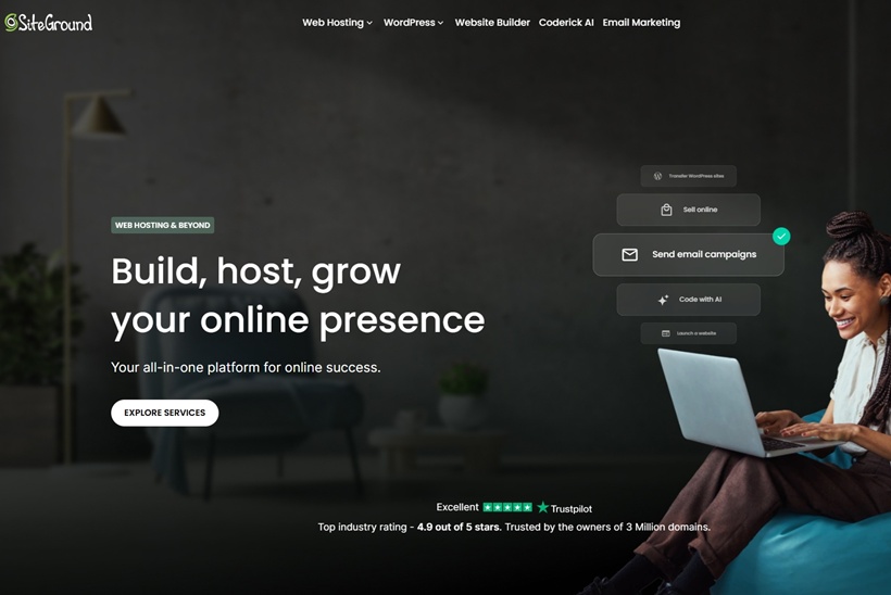 SiteGround Unveils Redesigned All-in-One Platform for Building, Hosting, and Growing Online Businesses