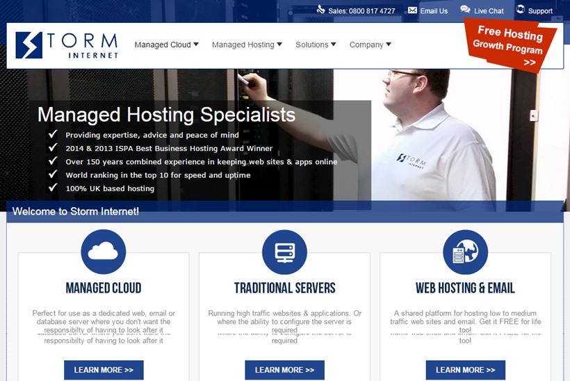 British Host Storm Internet Launches StormCloud Private