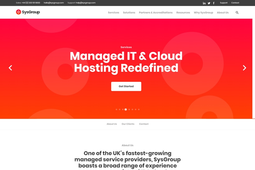 Cloud Host SysGroup Acquires Managed Connectivity Provider HNS