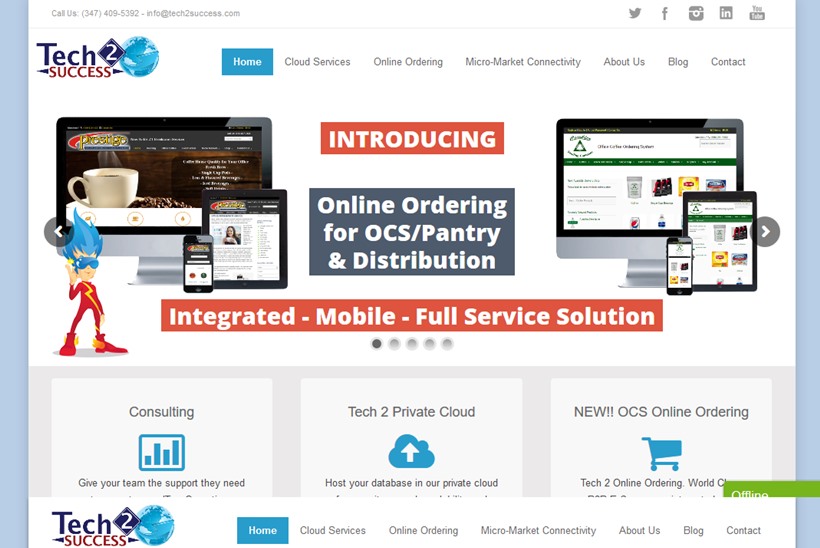 Cloud Hosting Provider Tech 2 Success Acquires Website Design and Ecommerce Company NY Web Consulting