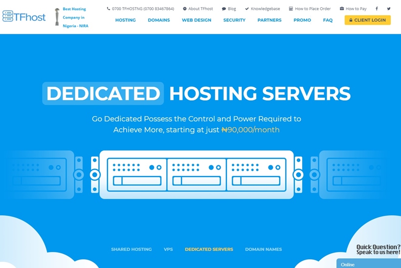 Nigerian Provider TFhost Wins ‘Best Local Hosting Company’ for Second Year Running