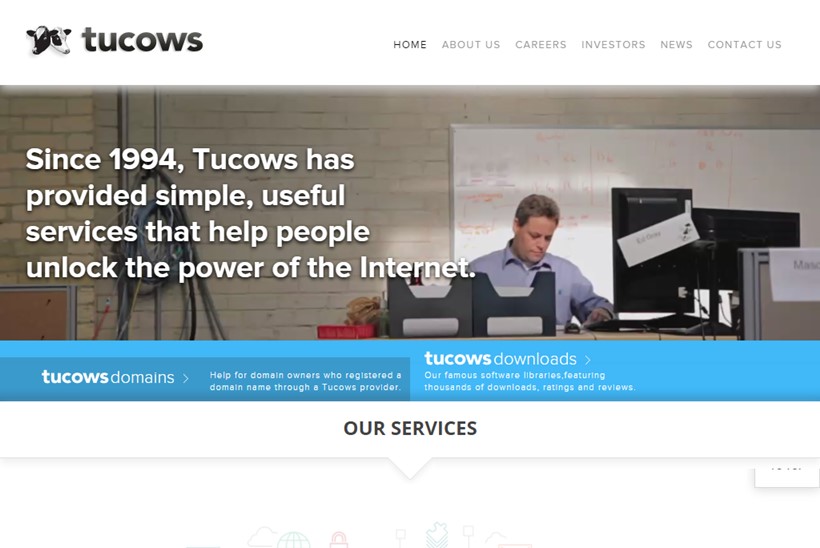 Domain Names and Internet Services Provider Tucows Signs Definitive Agreement to Acquire Domain Registrar eNom
