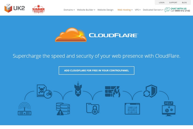 Web Hosts UK2 Group Adds CloudFlare to Customer Accounts