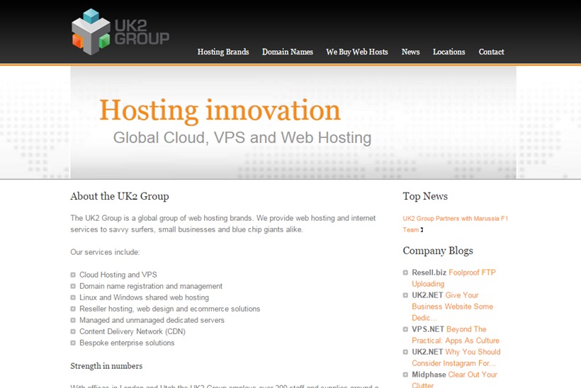 British Hosting Provider UK2 Group Offers Customers Fully Mobile Responsive Websites
