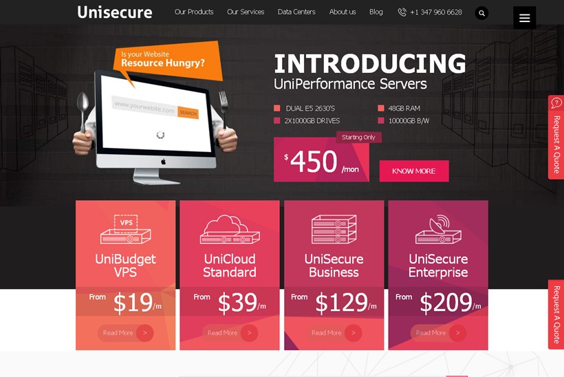 Data Center Services and Web Hosting Provider Unisecure Scores Big on Customer Satisfaction