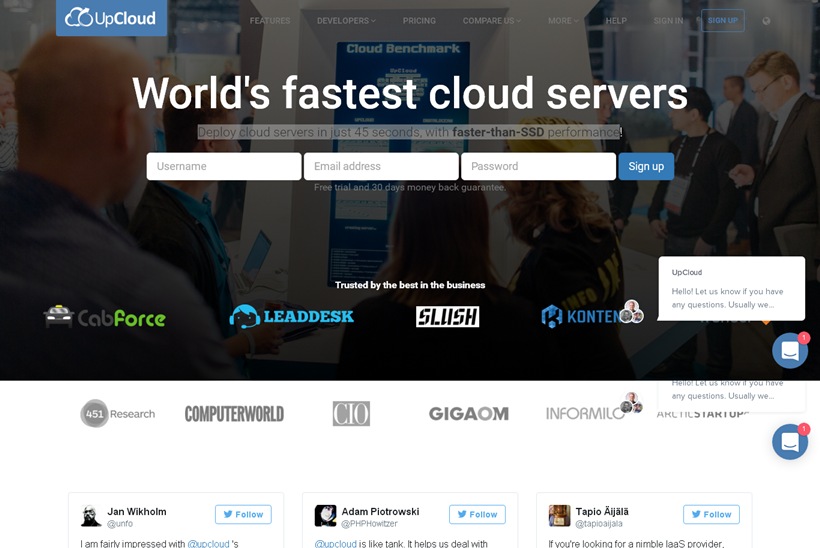 Scandinavian Cloud Startup UpCloud Receives Investment