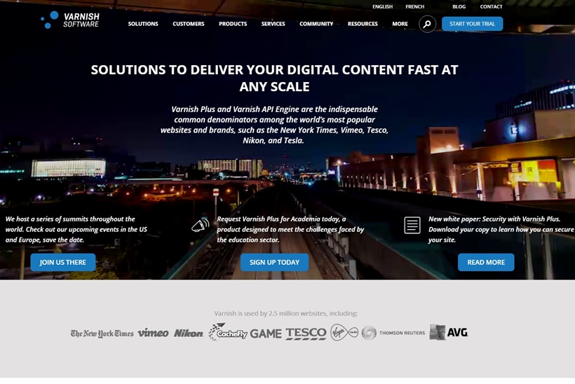 Content Delivery Company Varnish Software Announces Launch of Varnish Plus Cloud