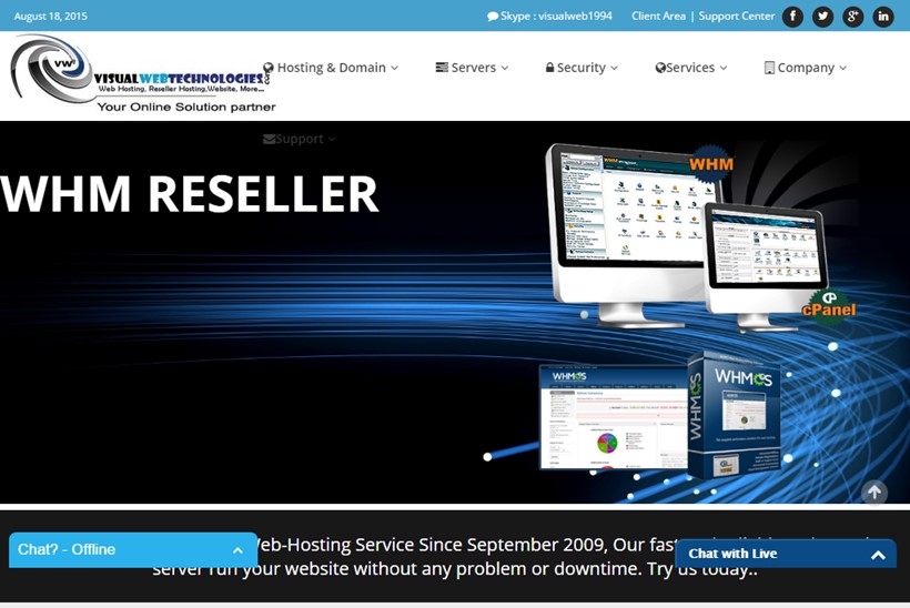 Web Host Visual Web Technologies Announces Launch of New Cloud Hosting Servers