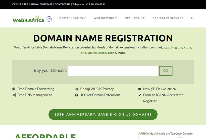 Pan-African Web Hosting Company Web4Africa Meets Major Milestone