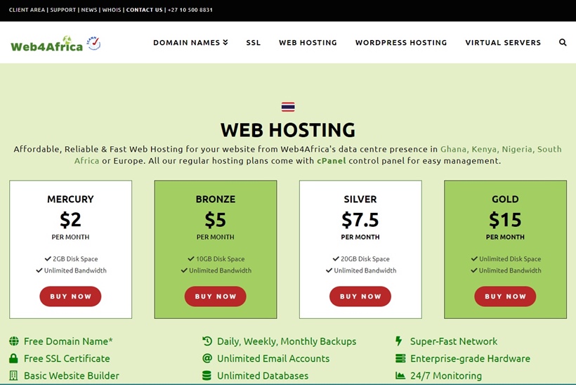 Domain Name Registrar and Web Host Web4Africa to Offer '.RW' Domains