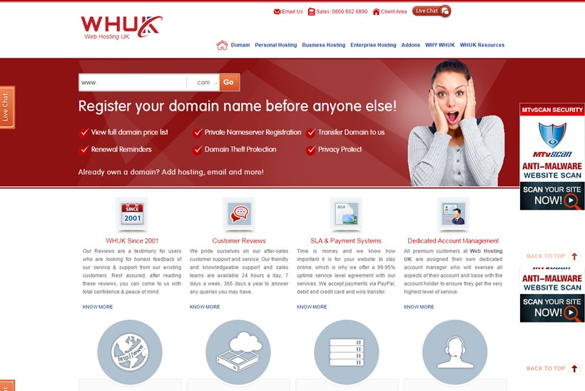 Web Host Webhosting UK Offers New Website Scanning Tool