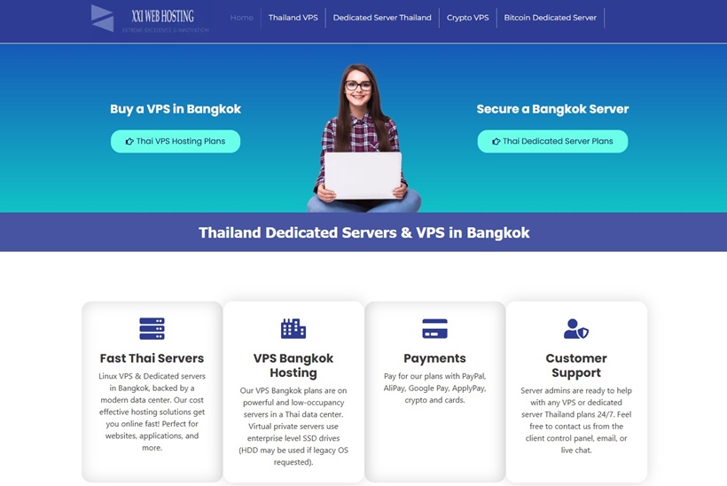 XXI Web Hosting Elevates Digital Infrastructure with High-Performance VPS and Dedicated Servers in Thailand