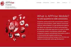 Employee Communications Platform Provider APPrise Mobile Chooses Amazon Web Services for International Hosting