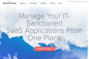 SaaS Management Software Provider BetterCloud Suggests SaaS App Use Up a Third
