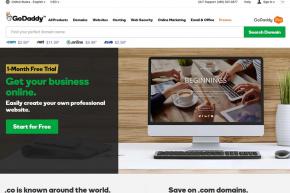 Web Host and Domain Registrar GoDaddy Updates Product Lines