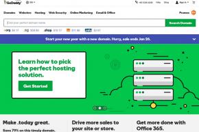 Web Host and Domain Name Provider GoDaddy Integrates Website Builder with Google My Business