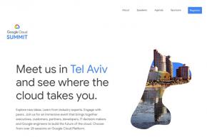 Google Cloud Summit in Tel Aviv Takes Place May 30, 2018