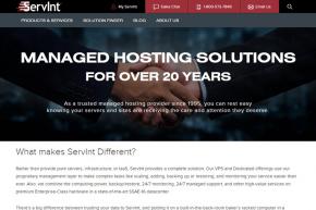 Managed Hosting Solutions and Services Provider ServInt Announces Single-tenant HA Dedicated Server Options