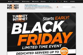 Data Center and Cloud Hosting Solutions Provider TurnKey Internet Announces Black Friday Details