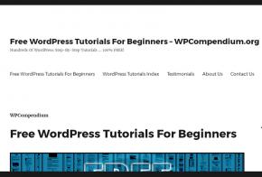 WordPress Training and Education Provider WPCompendium Offers Free Online Security Tutorials