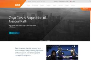 Colocation and Cloud Infrastructure Company Zayo Wins Webscale Company as New Customer